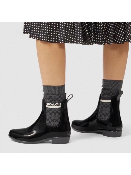 Coach Shoes - COACH Women's Rivington Rain Boots Chelsea
